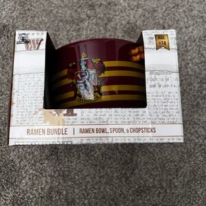 Gryffindor Ramen Bowl Set - Red